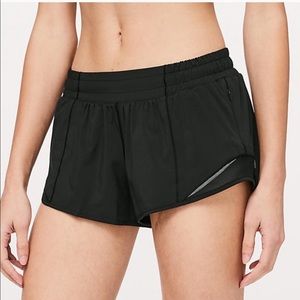 Black lululemon shorts